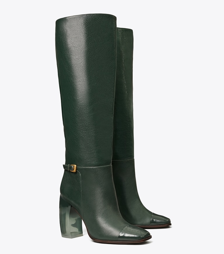 Tory burch hotsell green boots