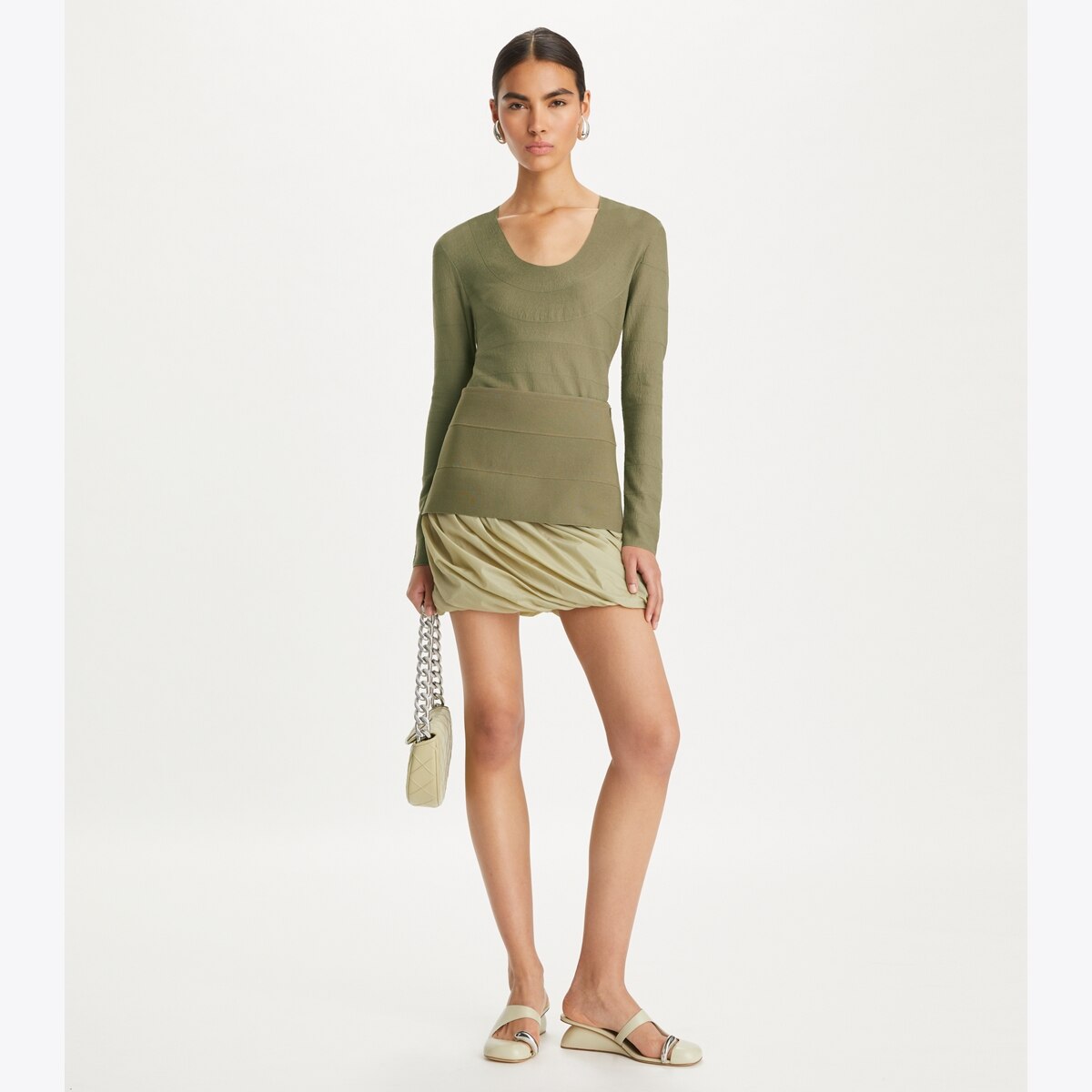 Bandage Skirt: Women's Designer Bottoms | Tory Burch