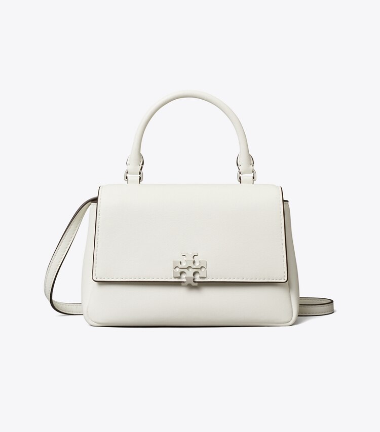 Tory Burch diseñador bolsos bandolera Bandolera mini Charlie con asa superior en Bianco frente