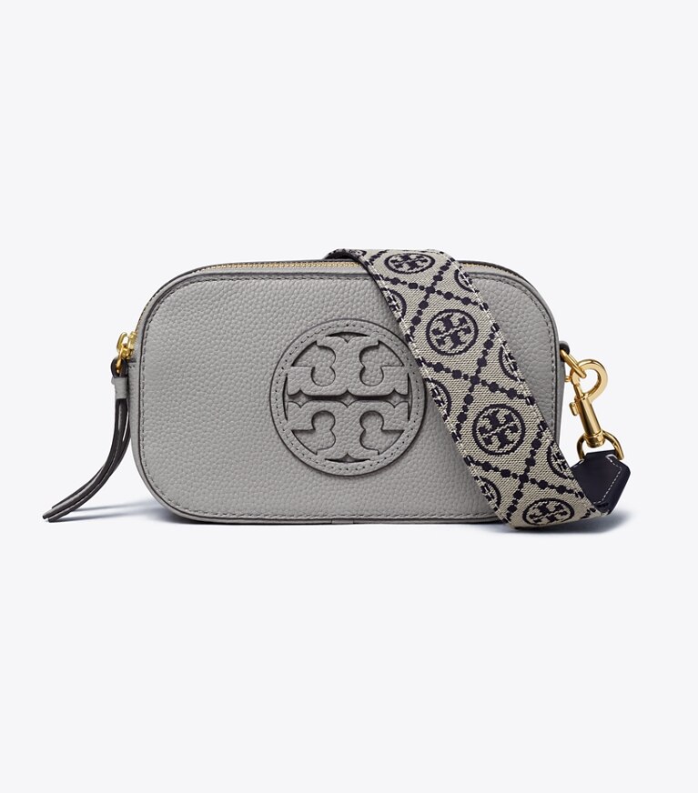 Tory Burch designer portefeuilles Bandoulière sangle T Monogram in Tory Navy front
