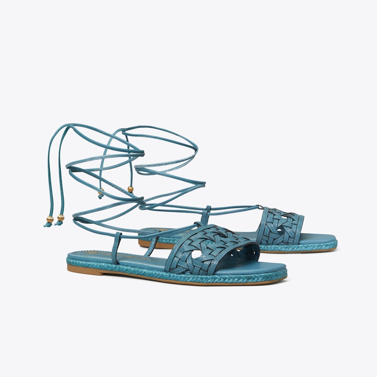 BasketWeave Espadrille Women's Designer Espadrilles Tory Burch