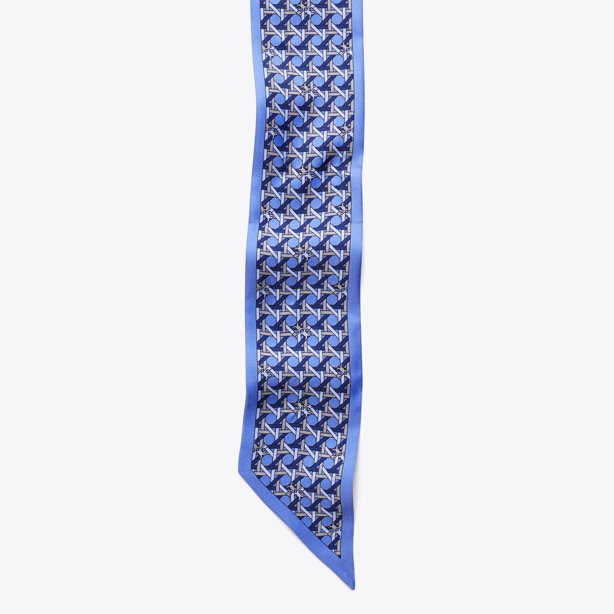 スカーフ TORY BURCH Medallion Logo Ribbon silk tie CHOCOLATE Tory Burch Medallion Logo Ribbon Silk Tie | ModeSens