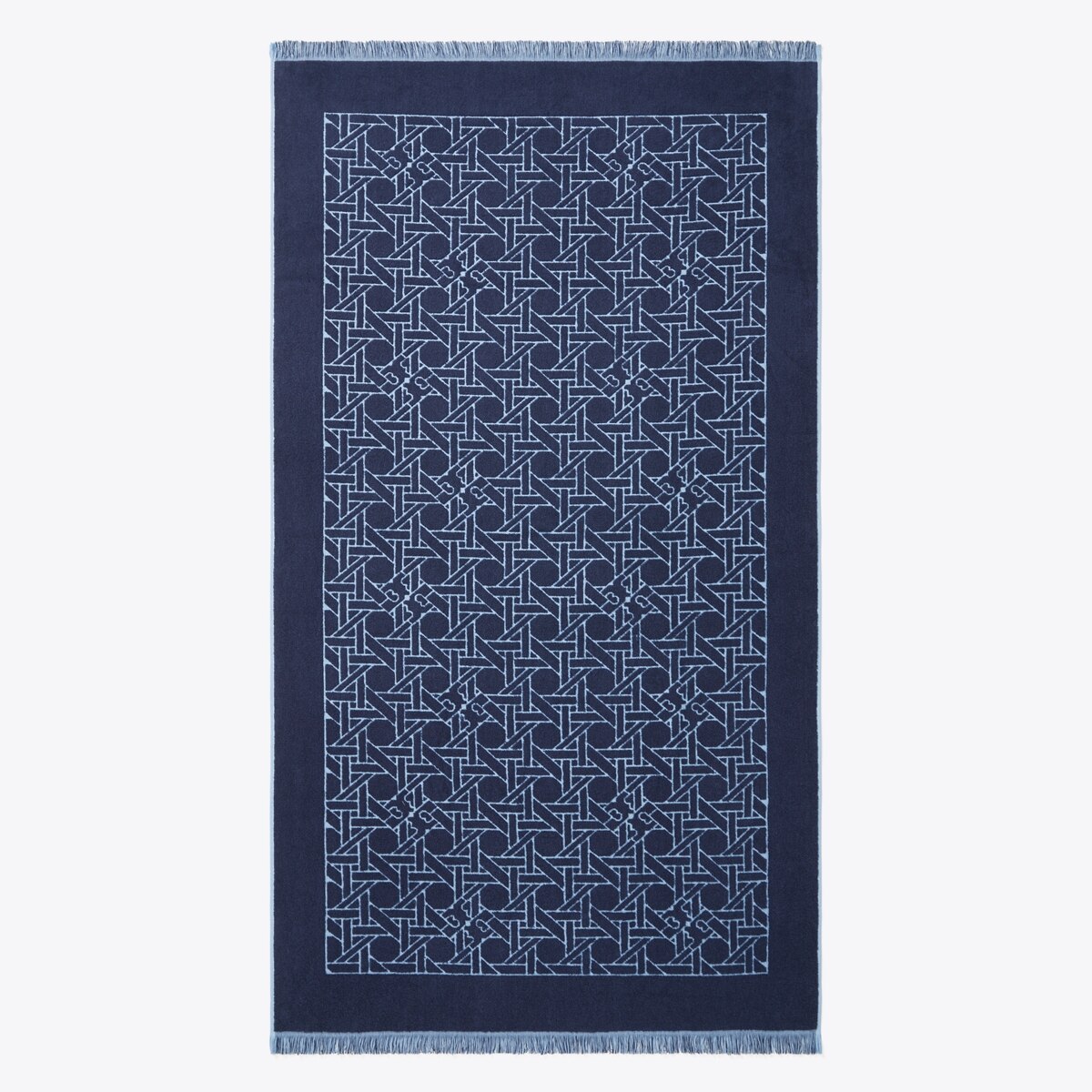 Basketweave Towel Women's Designer Beach Towels Tory Burch