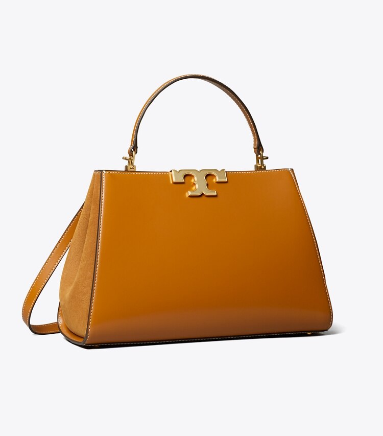 Tory Burch designer bauletto Bauletto Eleanor in Malt Whiskey angle