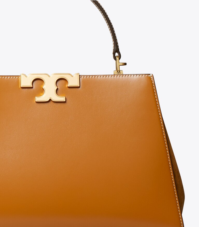 Tory Burch designer bauletto Bauletto Eleanor in Malt Whiskey angle
