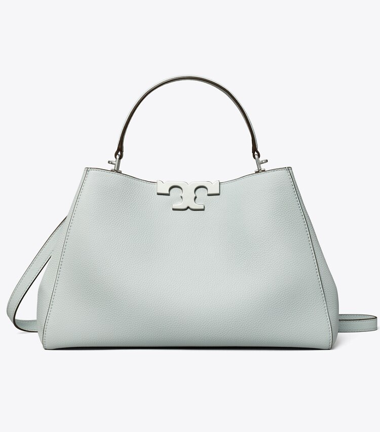 Tory Burch designer bauletto Bauletto Eleanor morbido in Sea front