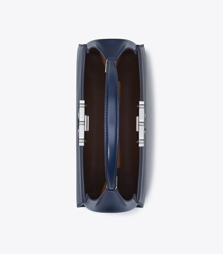 Tory Burch designer bauletto Bauletto Eleanor in New Navy angle