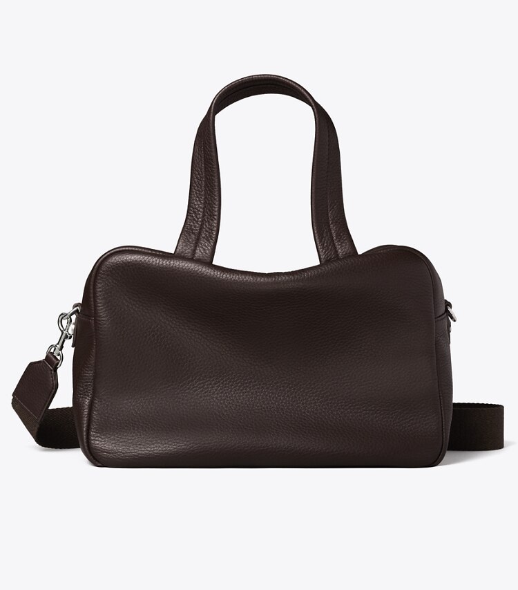 Tory Burch designer bauletto Bauletto in pelle in Cocoa front