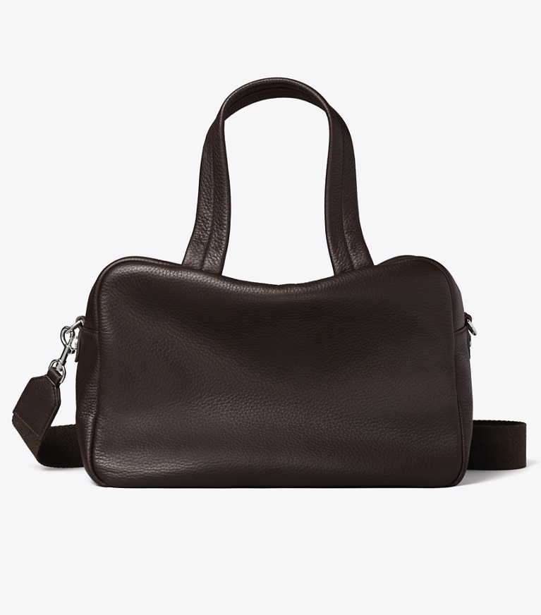 Tory Burch designer bauletto Bauletto in pelle in Cocoa angle