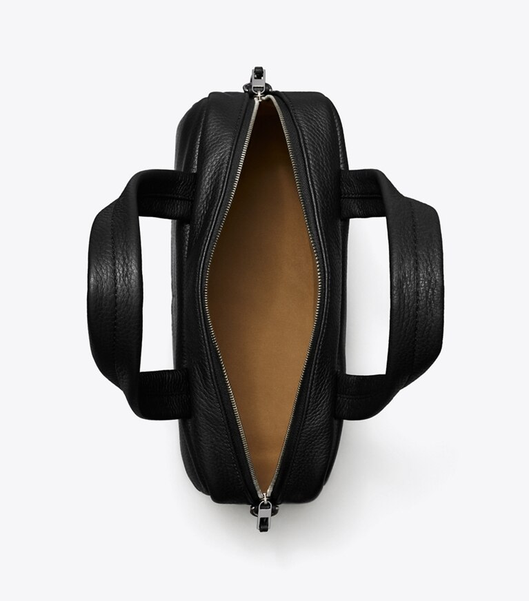 Tory Burch designer bauletto Bauletto in pelle in Black superiore