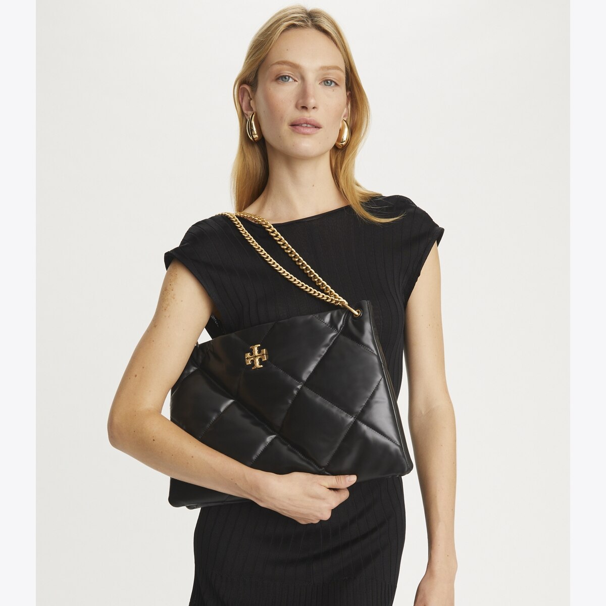【関税&送料込】Tory Burch Borsa A Spalla Kira Diamond In Pe DONNA TORY BURCH BORSA A SPALLA KIRA DIAMOND PICCOLA IN
