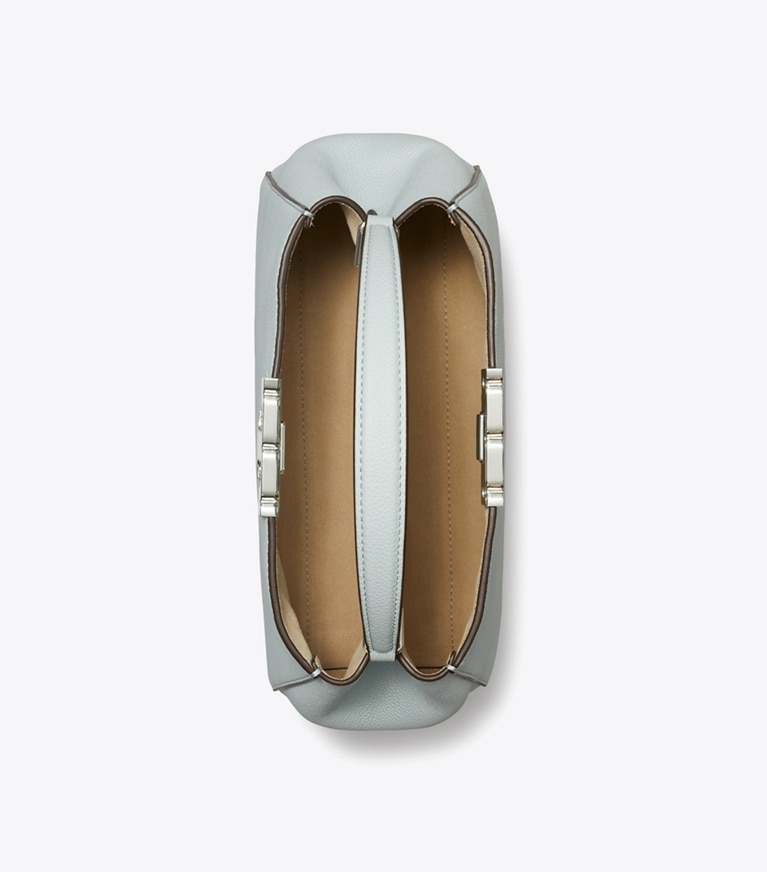 Tory Burch designer bauletto Bauletto morbido medio Eleanor in Sea superiore