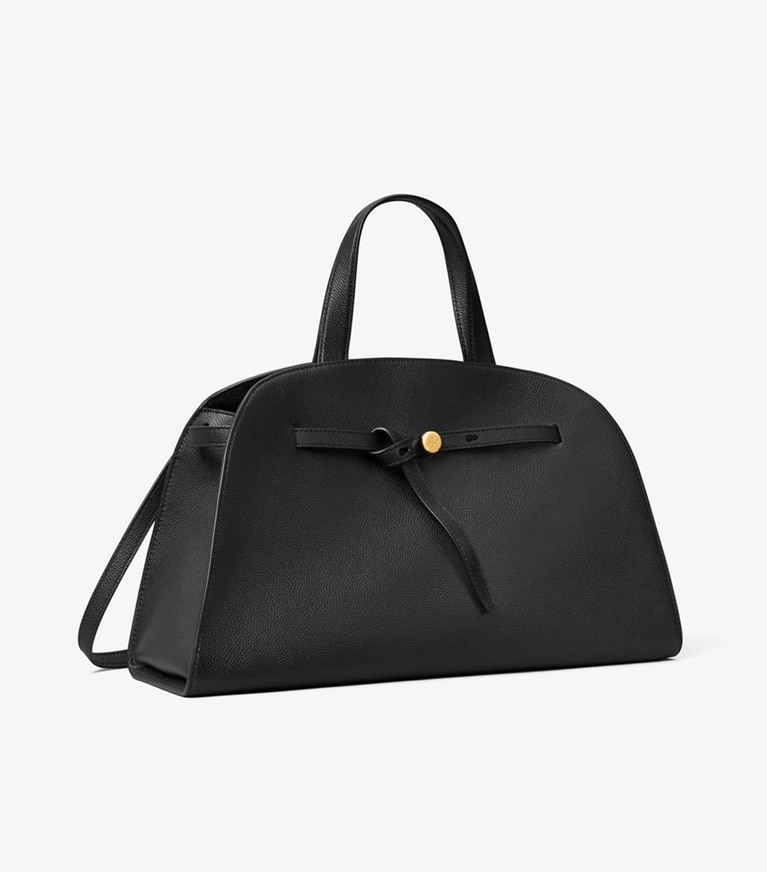 Tory Burch designer bauletto Bauletto Romy in Black angle