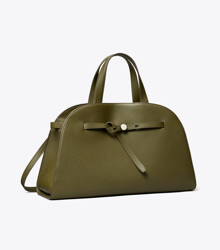 Tory Burch designer bauletto Bauletto Romy in Dark Olive angle