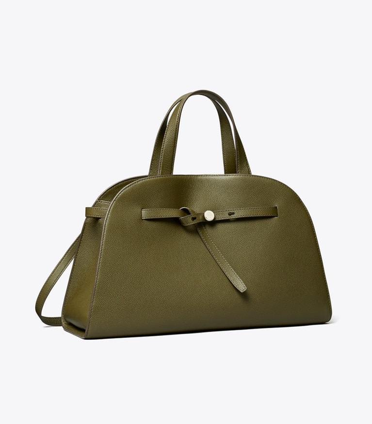 Tory Burch designer bauletto Bauletto Romy in Dark Olive angle