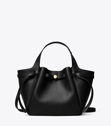 Tory Burch designer borse shopping Bauletto Romy in Black front