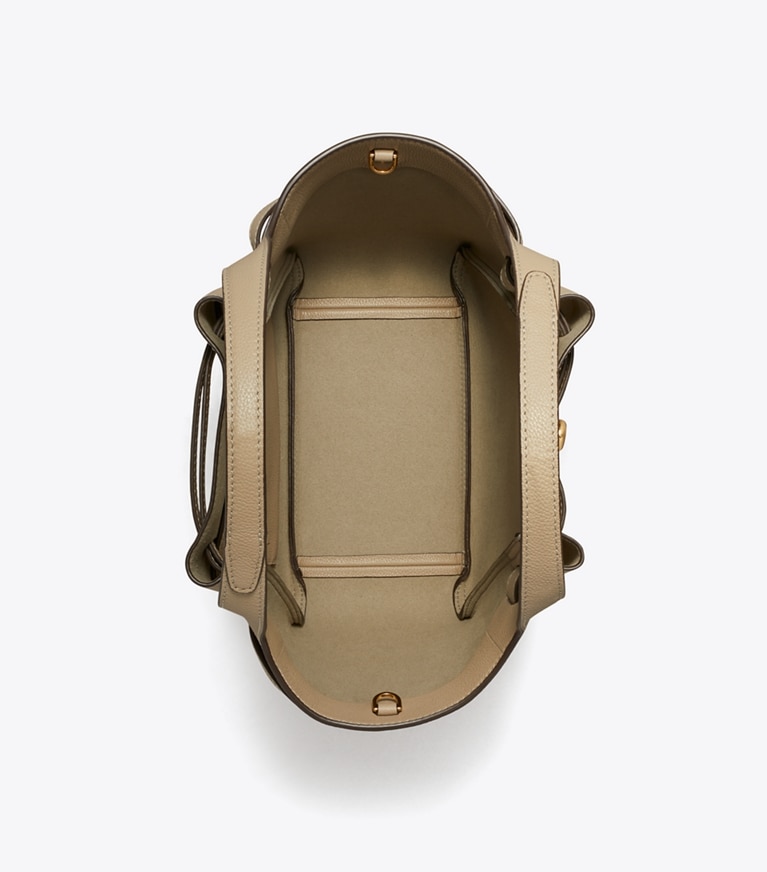 Tory Burch designer borse shopping Bauletto Romy in Soft Cement superiore