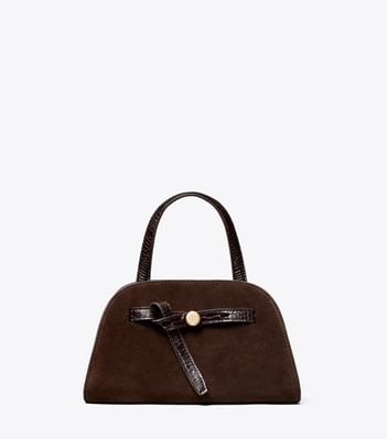 Bauletto Romy pequeño de gamuza