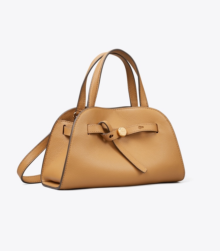 Tory Burch designer borse a spalla Bauletto Romy piccolo in Tiramisu angle