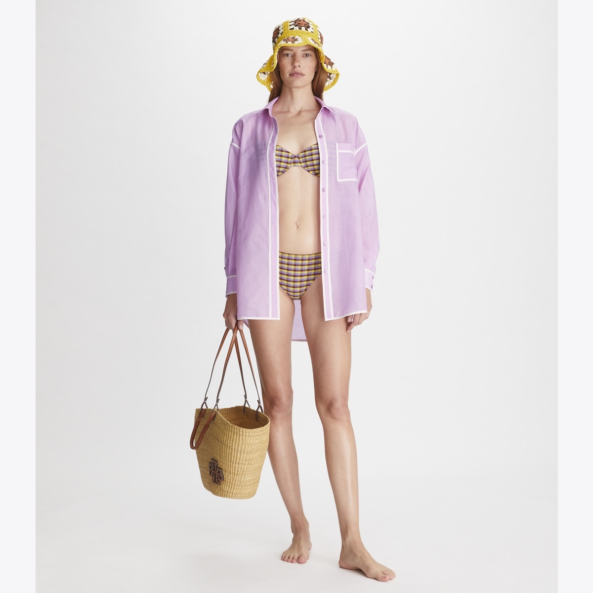 Beach Shirt: Women's Designer Coverups | Tory Burch