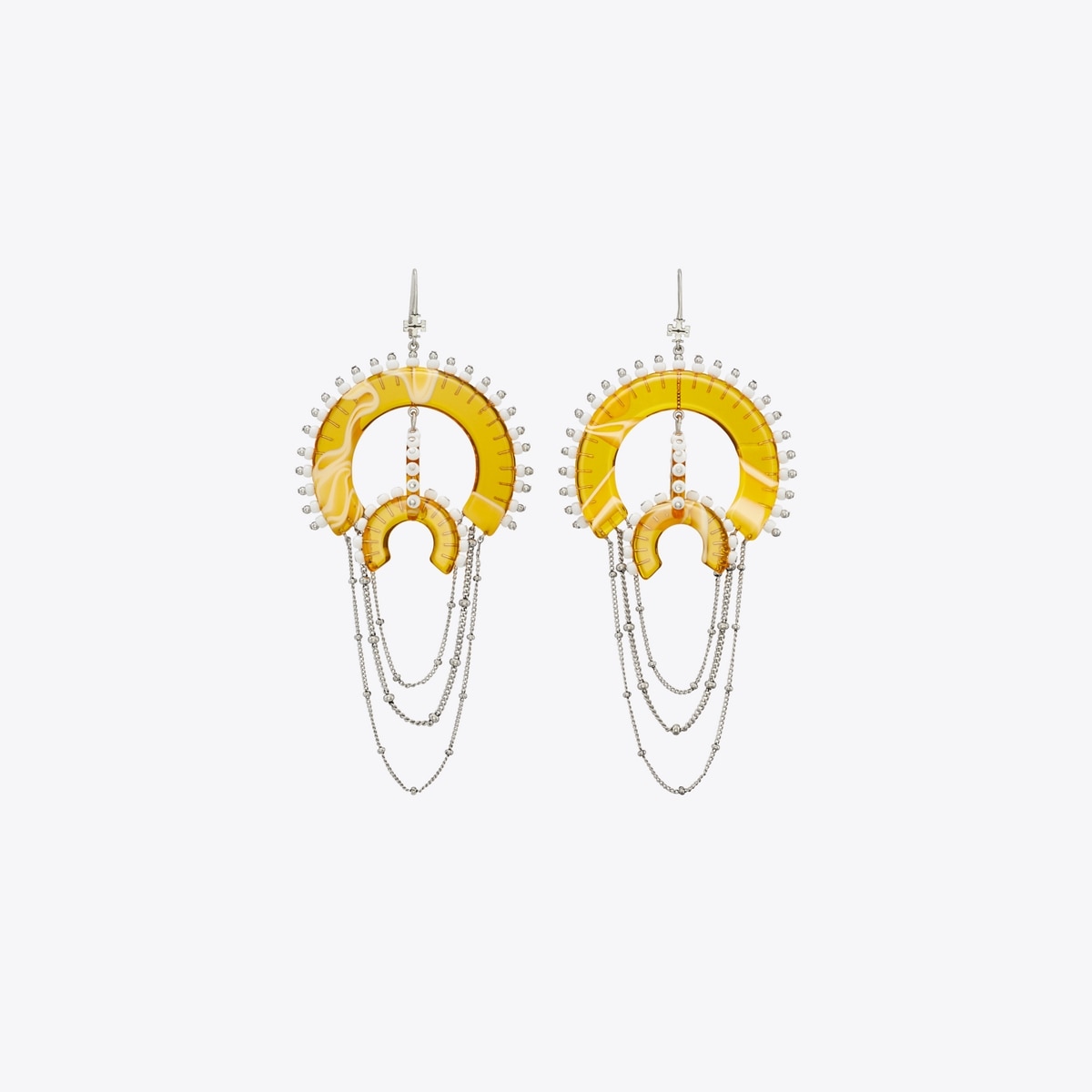 TORY BURCH ヘンタントトロッフイヤリンク 1604120 001 Pierced Slide: Women's Designer Sandals | Tory Burch