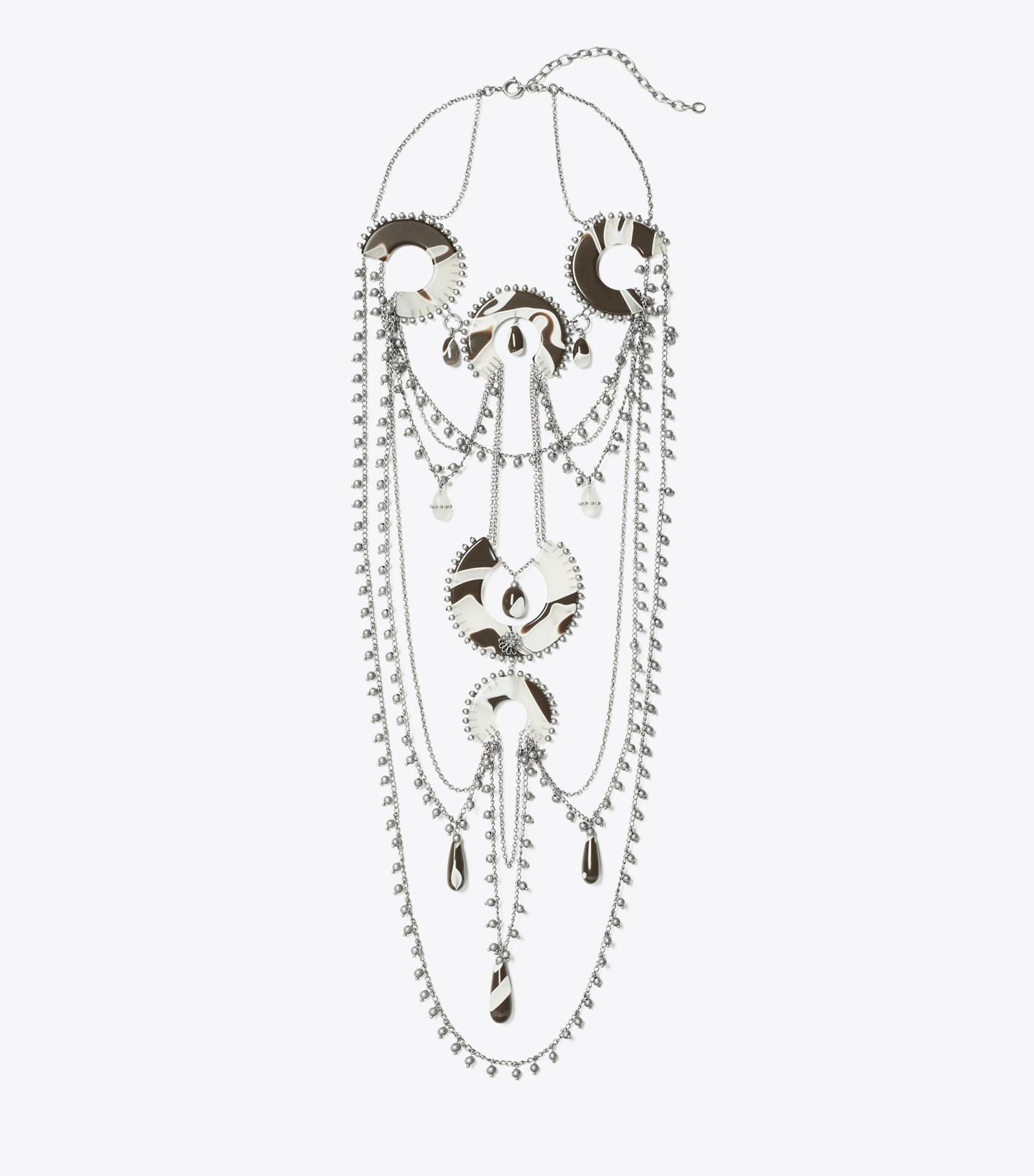 Bead And Resin Necklace