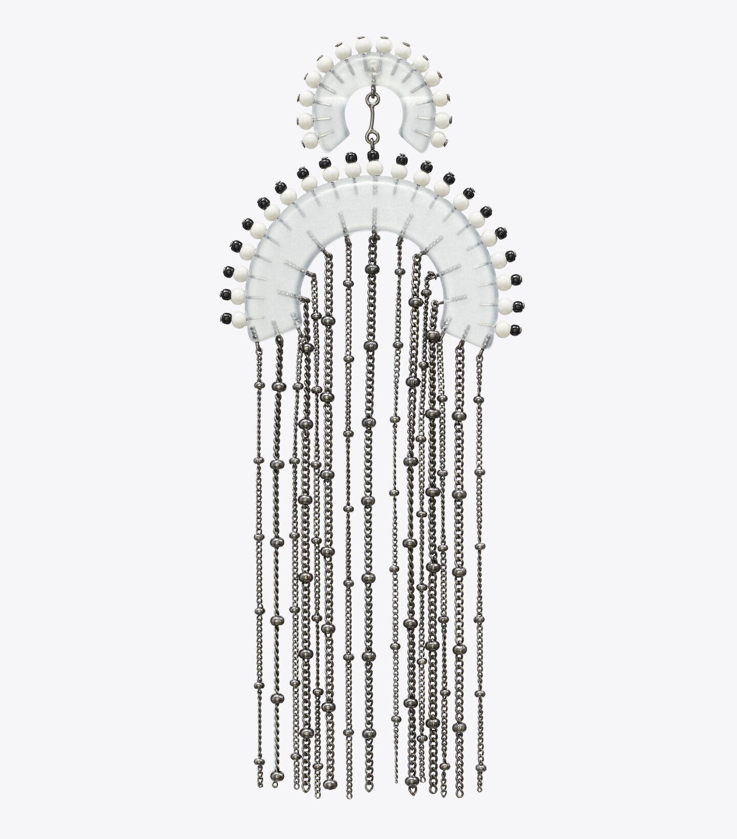 Beaded Fringe Earrings