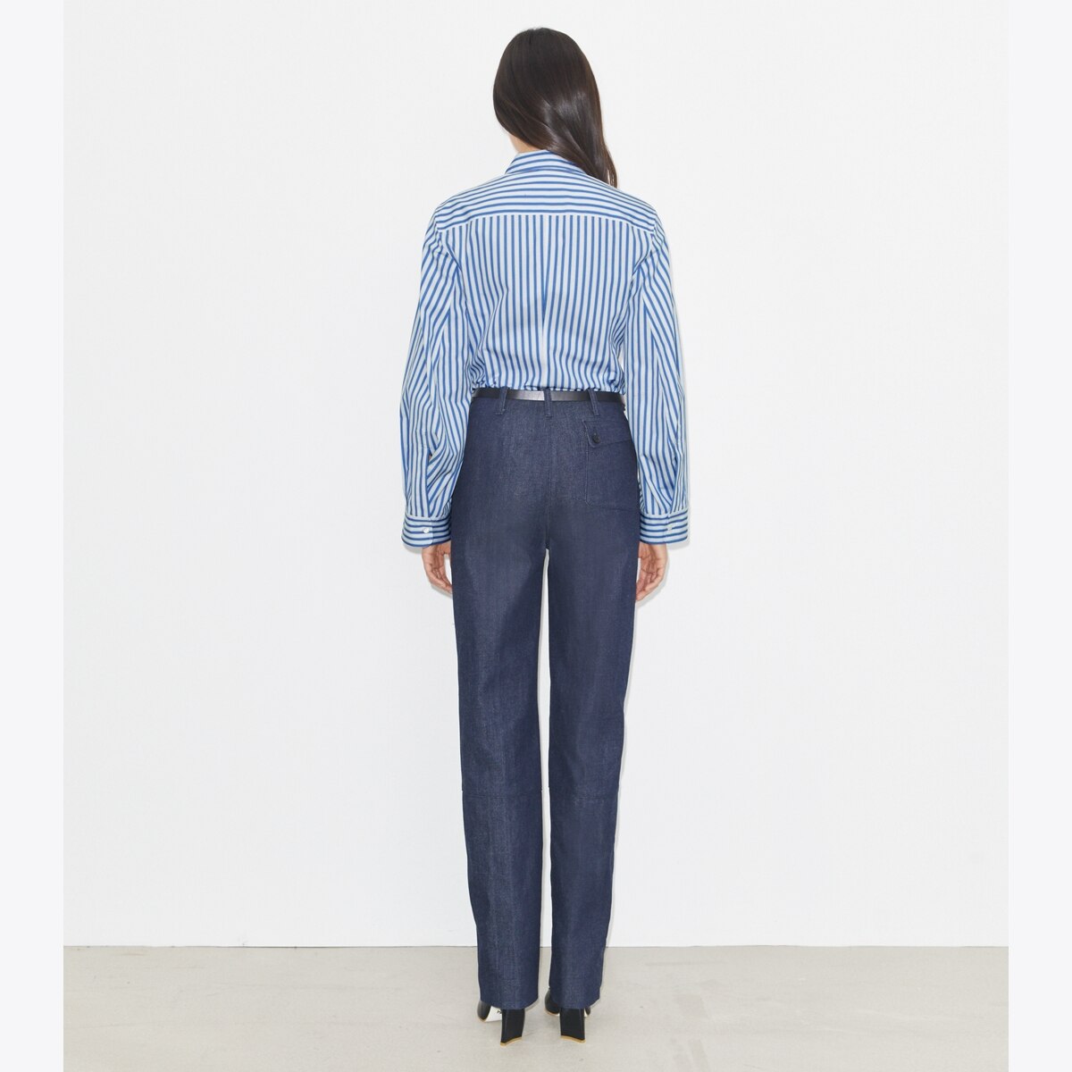 BELL-SLEEVE COTTON SHIRT - thumbnail 5