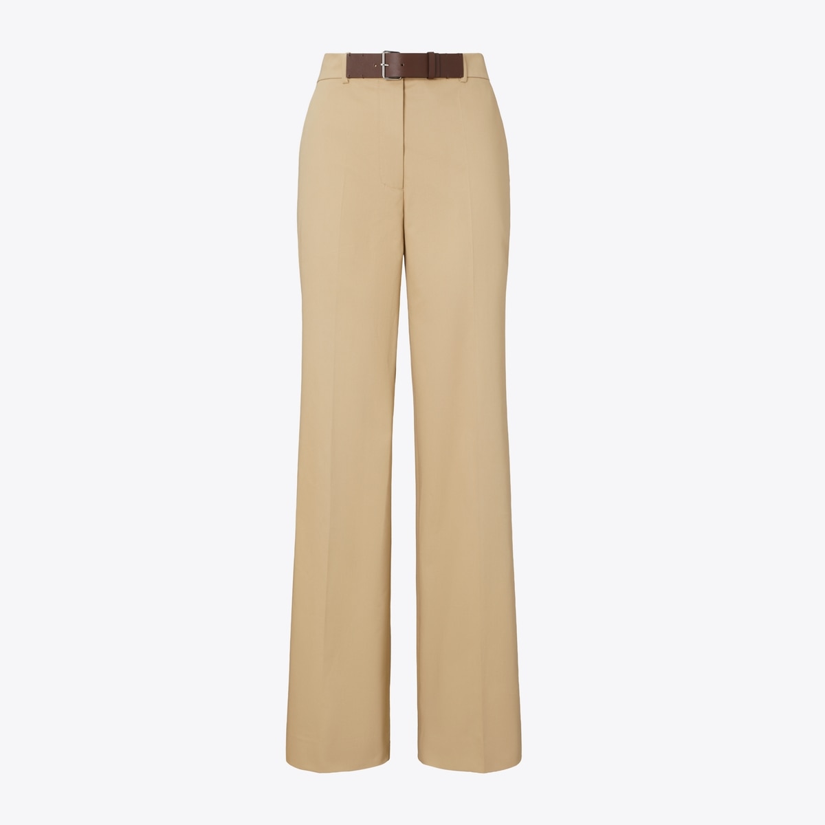 BELTED COTTON PANT