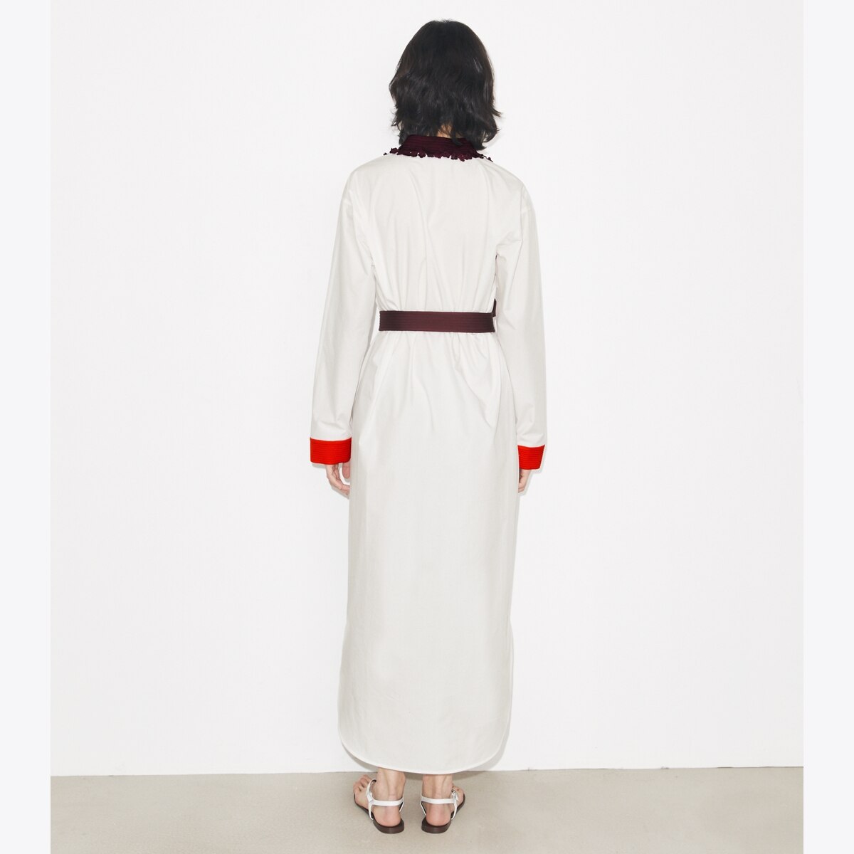 BELTED COTTON TUNIC - thumbnail 3