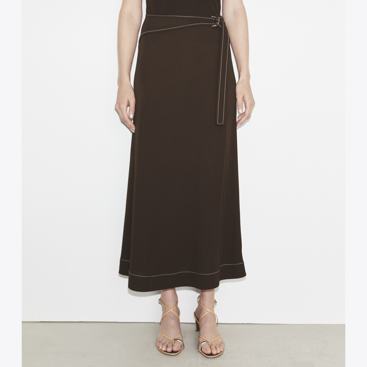 【送料&関税込】Tory Burch Jersey Chiffon Skirt Tory Burch Jersey Chiffon Skirt In Dark Tangerine - 51% Off