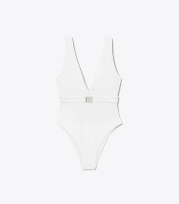 Tory Burch【関税送料込&SALE】Jessa v-neck one piece swimsuit jessa-v-neck-swimsuit-front.