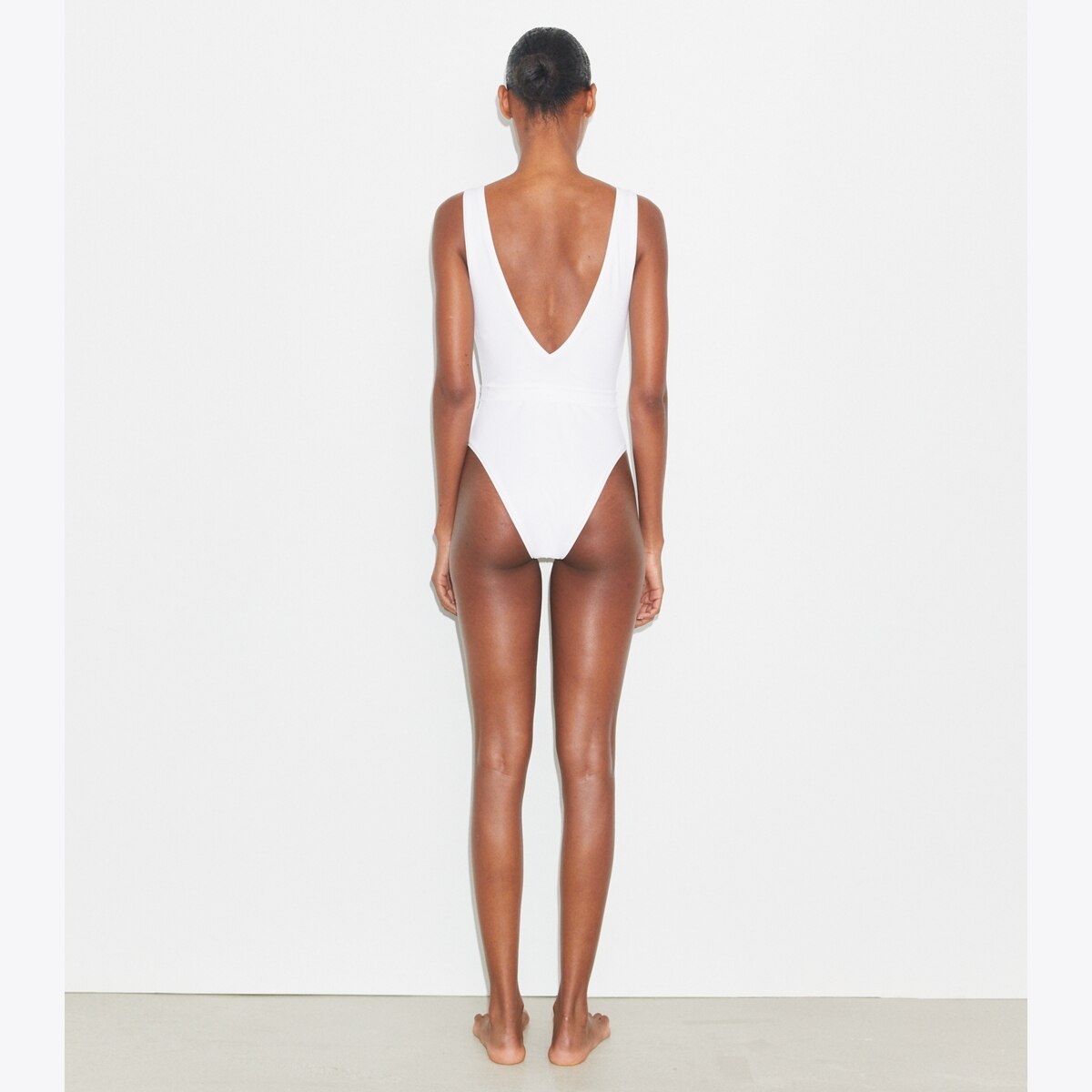 Belted Logo Swimsuit: Women's Swim | One Pieces | Tory Burch EU