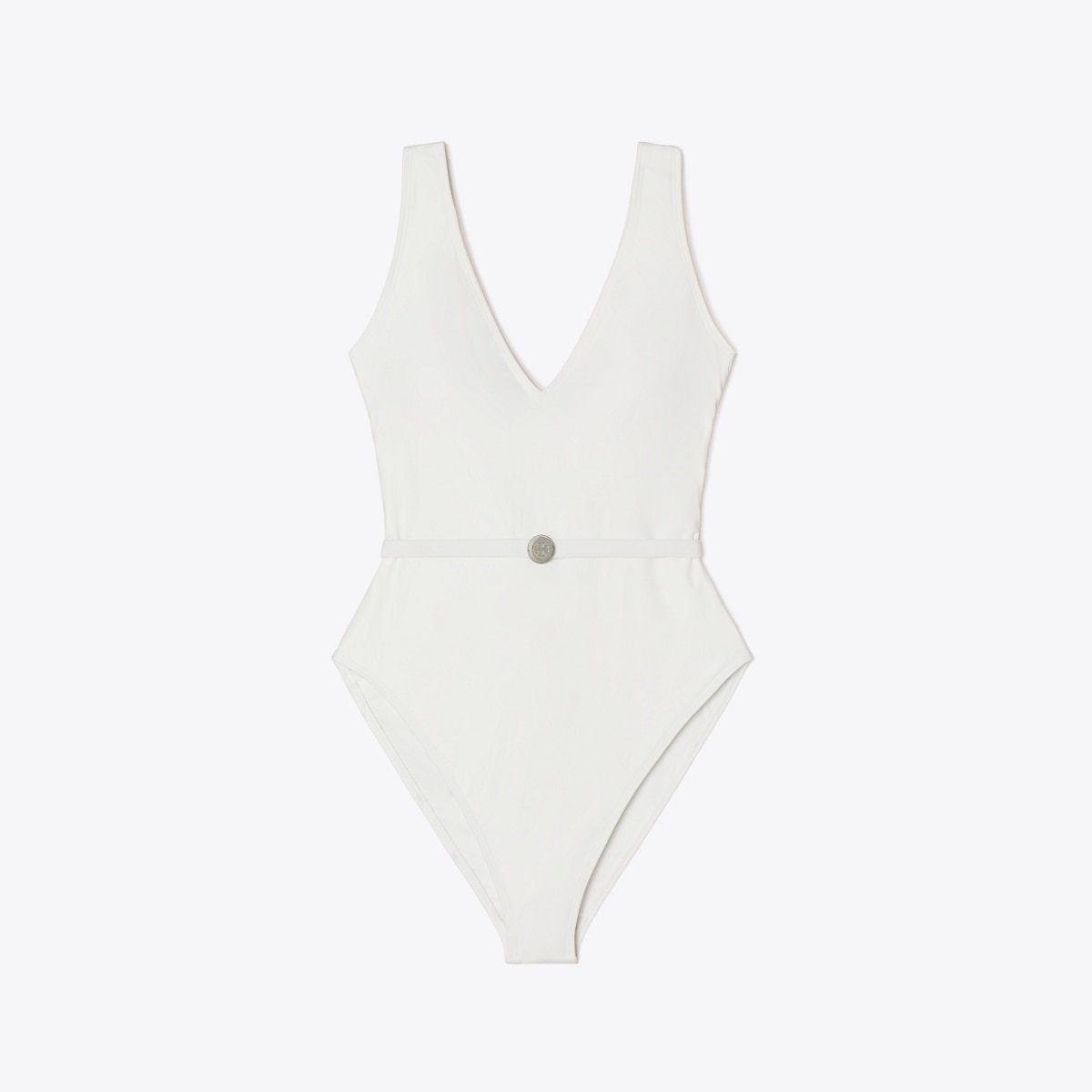 Belted Swimsuit: Women's Designer One Pieces | Tory Burch