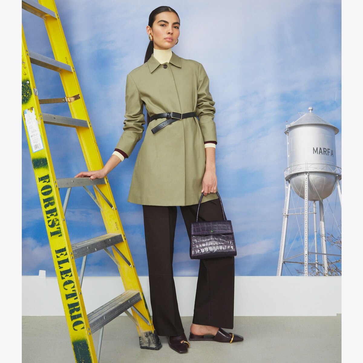お勧めツイルコート★Tory Burch★BELTED TWILL COAT お勧めツイルコート☆Tory Burch☆BELTED TWILL COAT (Tory