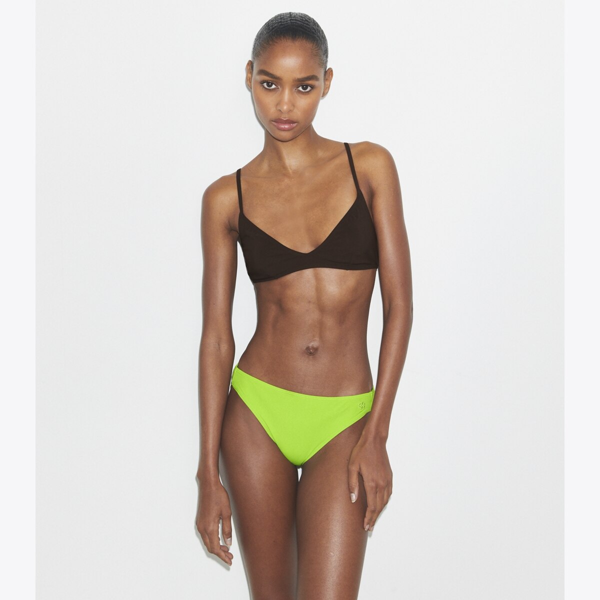 ビキニ Tory Burch FW25 TERRY BIKINI BOTTOM (167701 654) Terry Logo Bikini Botttom: Women's Swim | Two Pieces | Tory