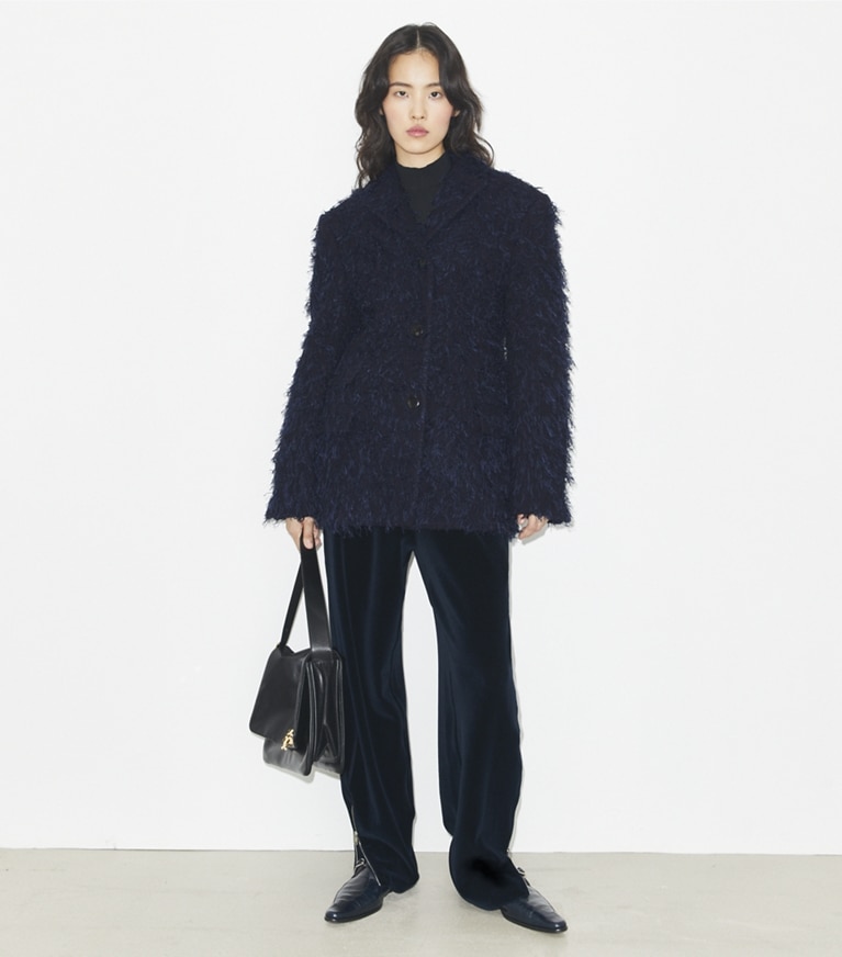 Tory Burch designer vestes Blazer en laine in Ink front