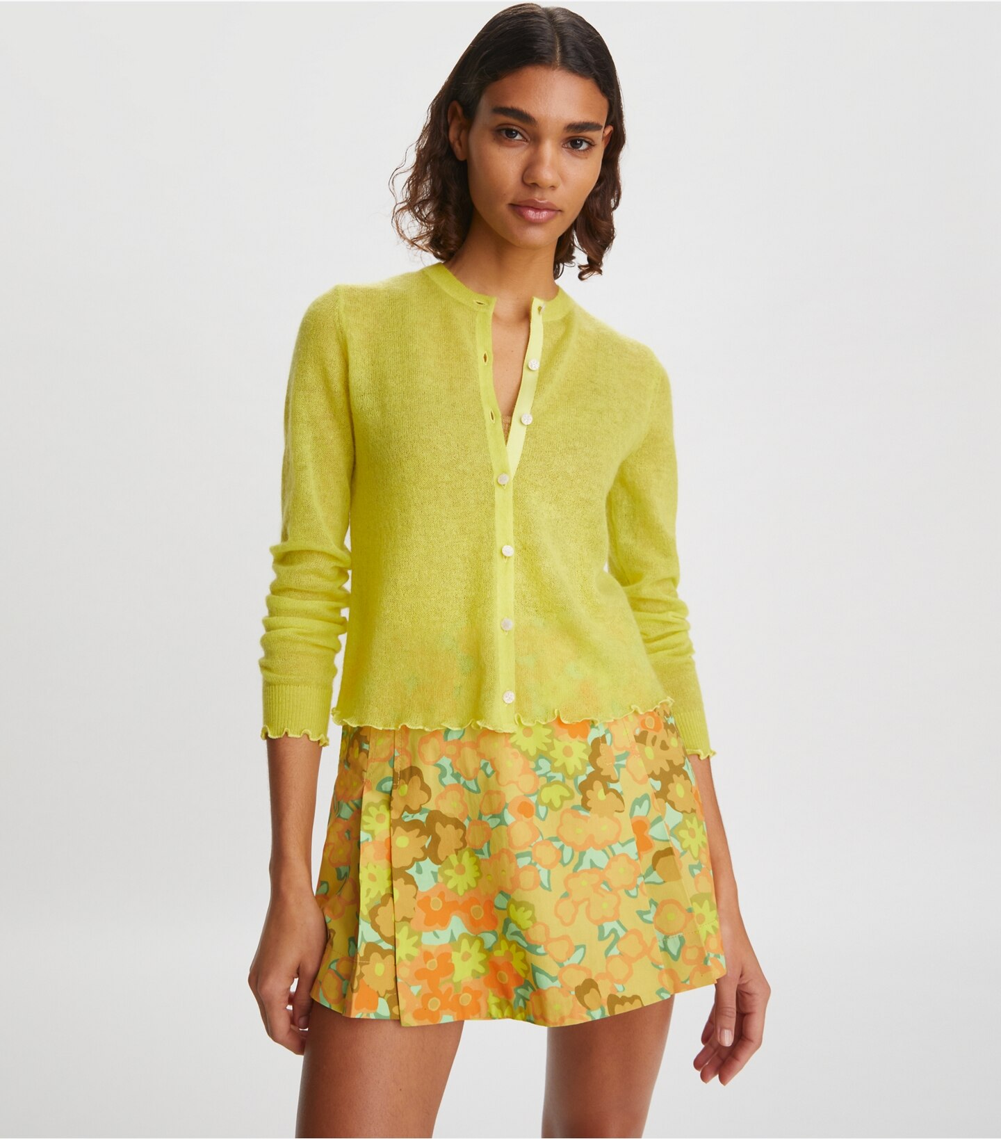 Blossom Poplin Skort