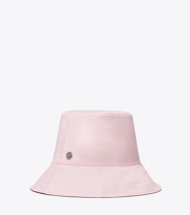 Tory Burch designer chapeaux Bob Twist in Rose Mist front