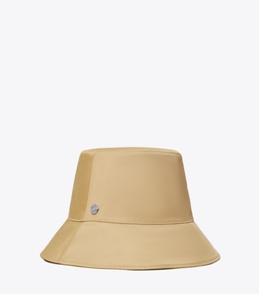 Tory Burch designer chapeaux Bob Twist in Wheat front