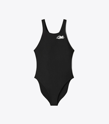 Tory Burch designer hauts Body en jersey in Black front