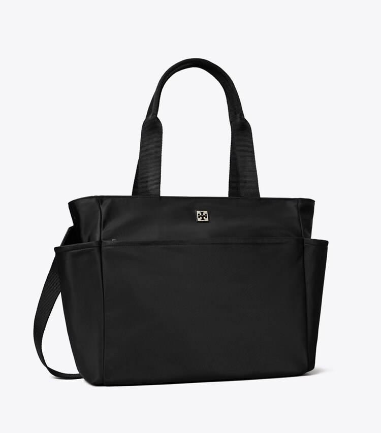Tory Burch diseñador bolsos tote Bolso baby Virginia en Black ángulo