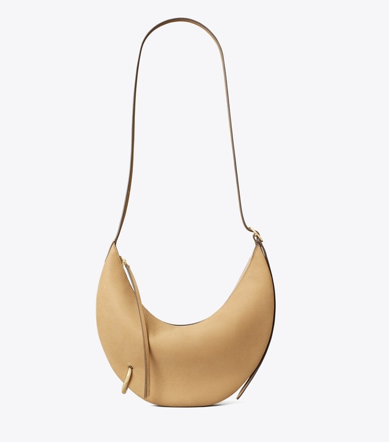 Tory Burch diseñador bolsos bandolera Bolso bandolera de nobuk Pierced en Stone adicional