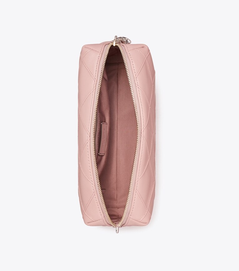 Tory Burch diseñador bolsos bandolera Bolso bandolera grande Fleming Soft en Light Mauve vista superior