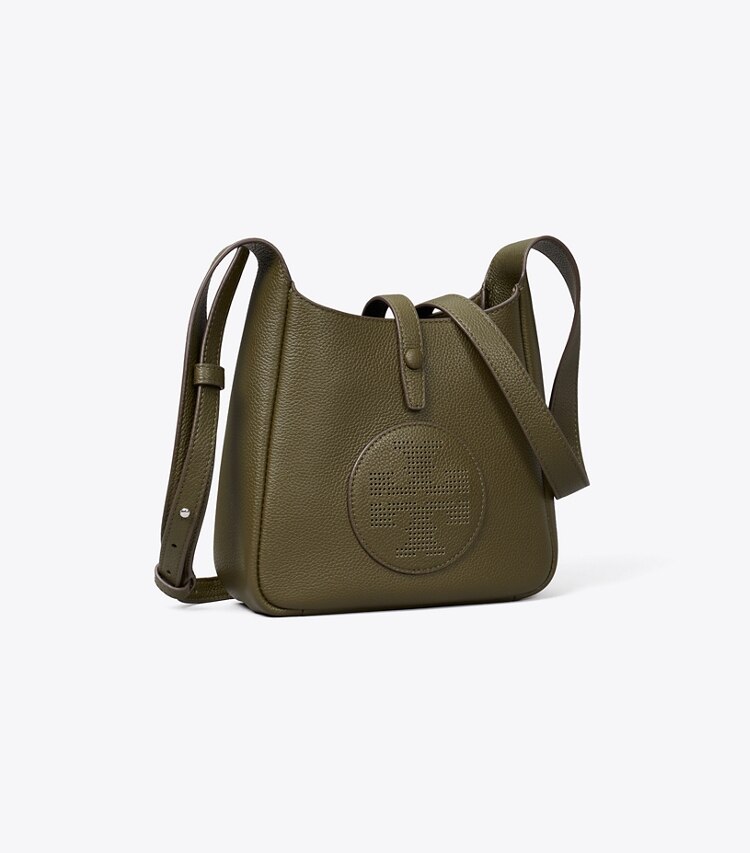 Tory Burch diseñador bolsos bandolera Bolso bandolera Miller Swing en Dark Olive ángulo