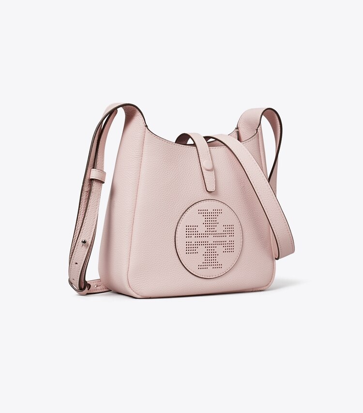 Tory Burch diseñador bolsos bandolera Bolso bandolera Miller Swing en Rose ángulo