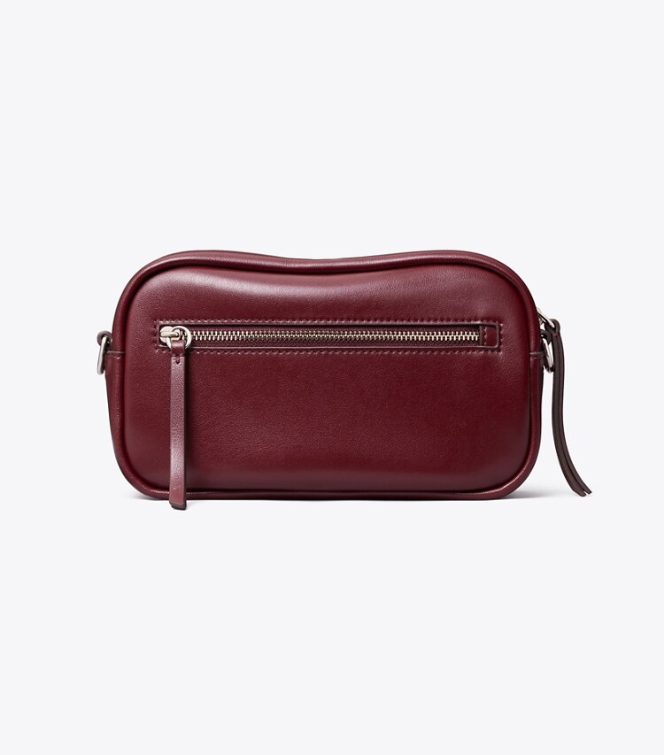 Tory Burch diseñador bolsos bandolera Bolso bandolera Mini Miller natuura™ en Merlot volver