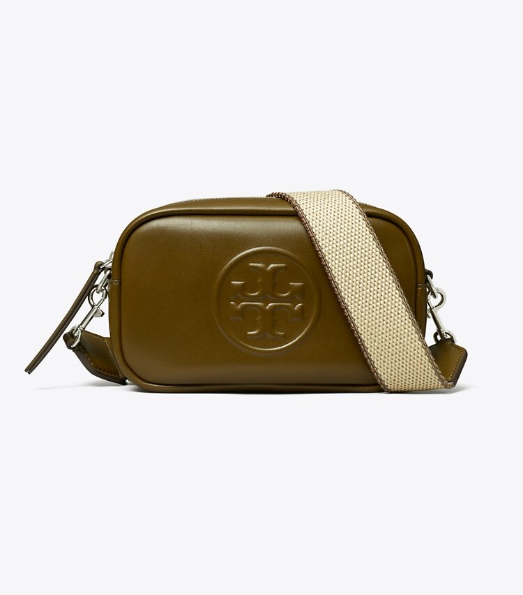 Tory Burch diseñador bolsos bandolera Bolso bandolera Mini Miller natuura™ en Dark Olive frente