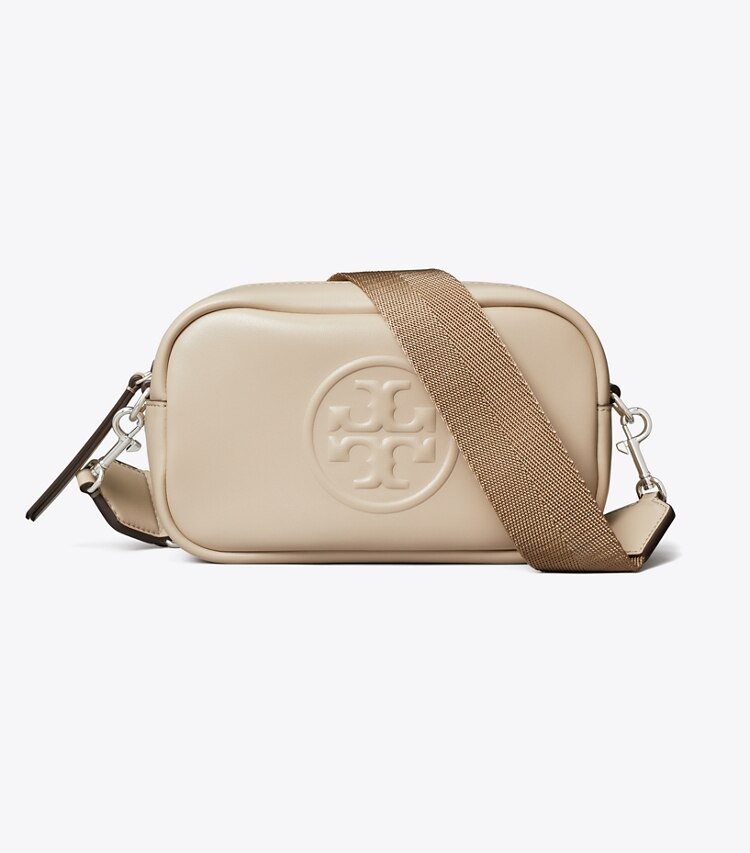 Tory Burch diseñador bolsos bandolera Bolso bandolera Mini Miller natuura™ en Light Stone frente
