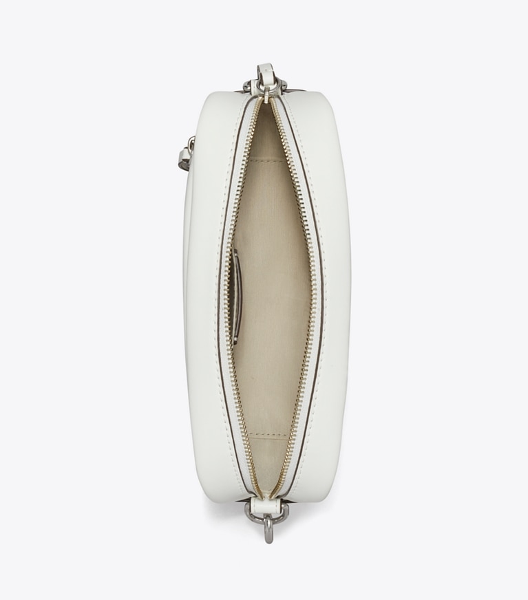 Tory Burch diseñador bolsos bandolera Bolso bandolera Mini Miller natuura™ en Bianco vista superior